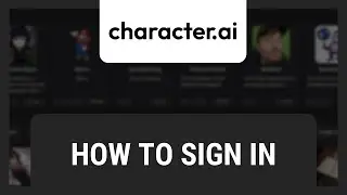 How to Sign Into Character AI