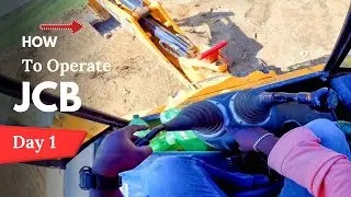 How to Operate JCB | Beginner Guide | Operator POV | Tamil