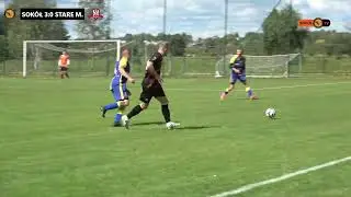 Sok&oacute;ł Hucisko - Staromieszczanka Stare Miasto 4:0 (2:0) skr&oacute;t meczu 24.08.2025r.