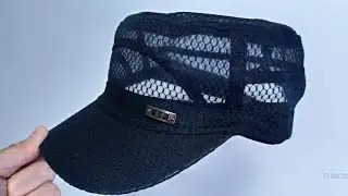 Mesh Cap Hat Military Style Unisex- Unboxing