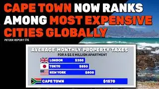 Cape Town&rsquo;s Property Taxes Now Higher than London and Tokyo (as a % of Value.) How did this happen? 