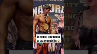 Es natural y ha ganado en una competici&oacute;n #gym #fitness #culturismo #bodybuilding