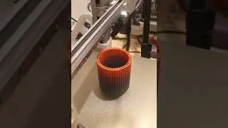 3D Print Timelapse: Scandinavian x Japandi Vase 🏺🌿 | Calm Minimal Decor (Bambu Lab P2S/A1 Combo)