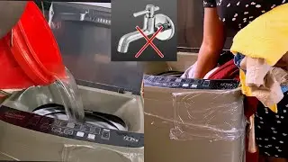 Top Load Washing Machine |How to Wash,Rinse,Spin and Dry Laundry Machine
