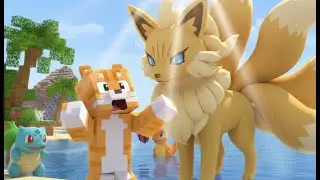 EVOLUCIONÉ A VULPIX Y PASO ESTO...| Minecraft Pokémon