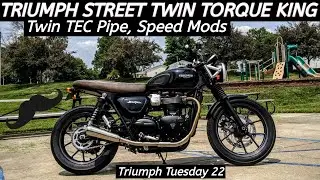 Triumph Street Twin 900 Custom — король крутящего момента в среднем диапазоне — Ух ты!