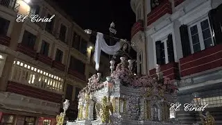 SANTO TRASLADO Y SOLEDAD DE SAN PABLO MALAGA 2022 CURVA PLAZA DE SPINOLA CON CALLE GRANADA 4K