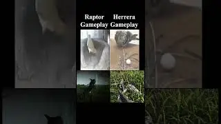 Raptor Gameplay vs Herrera Gameplay | The Isle Evrima #theisleevrima  #theisle #dinosaur #gaming