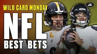 Texans vs Steelers BEST BETS | Monday NFL Wild Card Picks, Player Props | NFL Playoff Picks