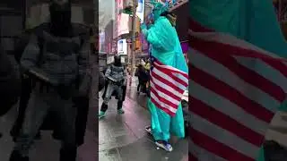 Times Square Costumed Characters