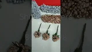 artificial flower hair accessories #artificialflowers pitchi poo #pitchipoo #shijus #jasmine