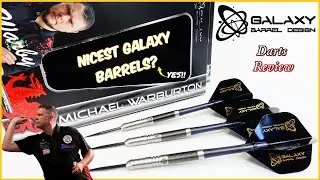 Galaxy Barrel Design MICHAEL WARBURTON Darts Review