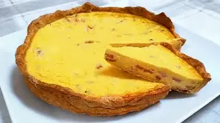 Quiche Lorraine - Cómo hacer Quiche Casera