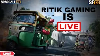 Scarfall 2.0 LIVE | Desi Battle Royale Masti 🤯 Pro Gameplay & Clutch 🔥 | IRITIKGaming #scarfall