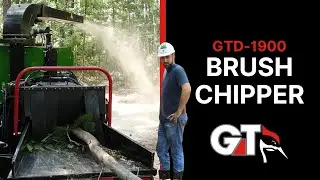 Gyro-Trac GTD-1900 | Power Meets Tree Care with the Next-Gen Brush Chipper