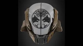 Destiny Titan Iron Regalia Helmet 3D printable model | replica | prop | cosplay | stl | print file