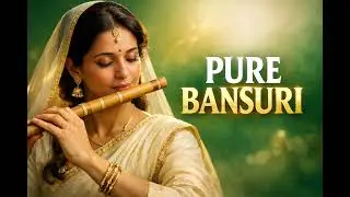 Pure Bansuri Meditation | Deep Calm Indian Classical Flute for Mind Healing