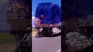 Motorcycle Hauling a Wide Load Is this Legal? ... #motorcycle #shorts #trending