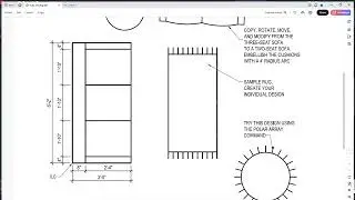 Module 2 Drawing the AutoCAD Sofa and Rug