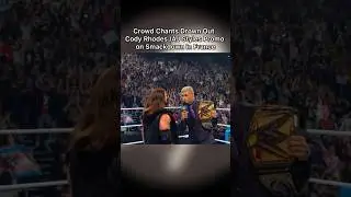 You Can Hardly Hear Cody Rhodes & AJ Styles Over Smackdown Crowd in France