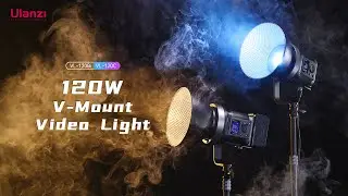 Introducing Ulanzi 120W Bi-color / RGB V-Mount Video Light
