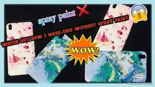 How to make hydro-dip phone cover | QUICK AND EASY TUTORIAL