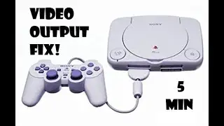 How to fix a PSone Video Output EASY FIX