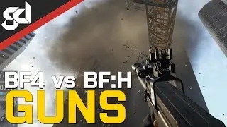 Battlefield 4 vs Battlefield:Hardline - BETA guns comparison!