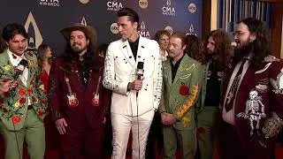 CMA Awards - Red Carpet Interview with the Red Clay Strays