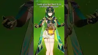 My F2P Nefer Build is surprisingly strong😮 #genshinimpact #shorts #genshinimpact #neferteam #lauma
