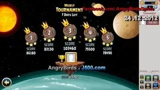 Facebook Tournament 5 (Week 2) Angry Birds Star Wars Walkthrough 3 Stars L&ouml;sung
