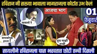 Tharla tar mag today episode review | सायलीने रविराजला घास भरवताच छोटी तन्वी सर्वांना दिसली 😱