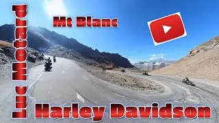 Harley Davidson. Tour du Mont Blanc jour 1. #2. Luc Motard