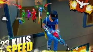 Free fire long video | Groza+MP40 in 23 kills ! [ROHITGEMING7773 ] Headshot 😱🎮 99%99