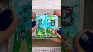 ASMR Mini Journal Flip Through #asmr #shorts #journal #scrapbooking