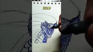 Godzilla Drawing ✍️ Who's Next?? #shorts #howtodraw #godzilla
