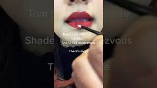 Son Kem Tom Ford 124 Secret Rendezvous Đỏ Đất Quyến Rũ