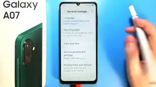 Samsung Galaxy A07: How to Enable/Disable Emoji Suggestions For Keyboard