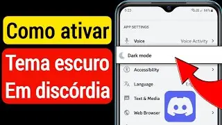 Como ativar o modo escuro HIDDEN AMOLED Discord! Atualiza&ccedil;&atilde;o 2023