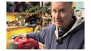 Как я обеспечиваю электропитанием свой дом с помощью генератора Honda EU2000i (на что он НА САМОМ...