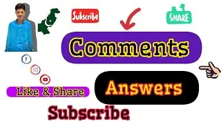 Comments Answers#comment