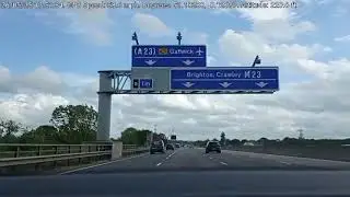 Windsor Castle to Polegate. (2025). M25,M23  A23. A27.