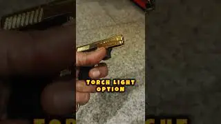3 in 1 Options -Gun Keychain (Torch Light, Laser Light and Whistle Option) #giftforhim #lightgun