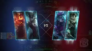LoL Arena full crit Rengar+Vex 1st place