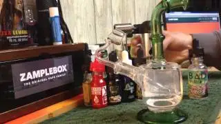 Vape Dabs. Testing new Zamplebox!!!HUGE CLOUDS