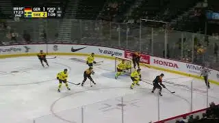 David Lewandowski vs SWE - PP Great Pass to Middle