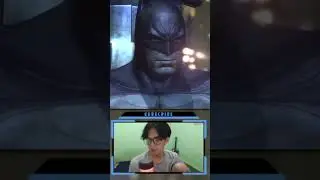 BATMAN'S ORIGINAL FORM BEFORE USING HIS COSTUME!! #batmanarkhamcity #shorts #game