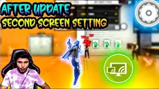 New Second screen Headshot setting⚙️✅। increase Your Headshot Rate 💯🔥। AFTER OB46 UPDATE।।