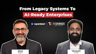 Manoj Nagpal, MD, OpenText India & VP, Professional Services On Building AI-Ready Enterprises