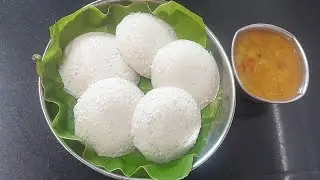Soft Idli Using Idli Rava | Tasty, Soft, Spongy, and Fluffy Idlis